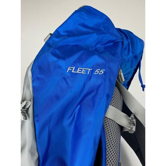 Kelty Fleet 55L Backpack Size S/M Nautical Blue Top Loading Discontinued NEW - Picture 5 of 12
